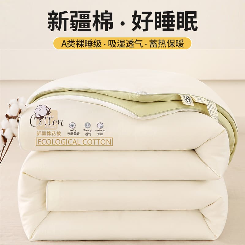 Class a Cotton Quilt Mother Quilt Thickeneded Winter Quilt Core Xinjiang Cotton Batting Warm Quilt Double Air-Conditioned Quilt Spring & Fall Quilt