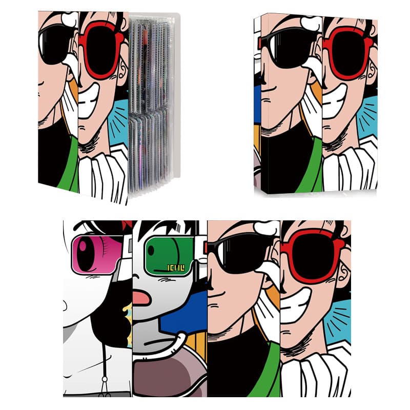 Dragon Ball Card Book Board Game Animation Card Collection Book Game Card Collection Cartoon PP Large Capacity Card Book