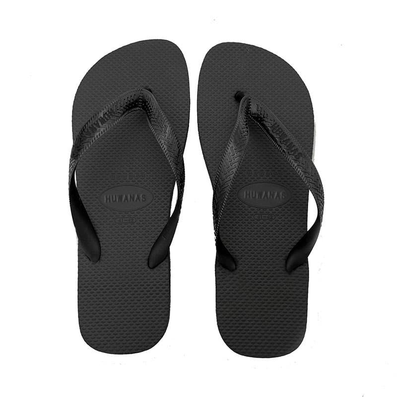 Brazilian flip flops foreign trade wholesale solid color casual non-slip outdoor beach Hawa classic flip-flops beach sandals