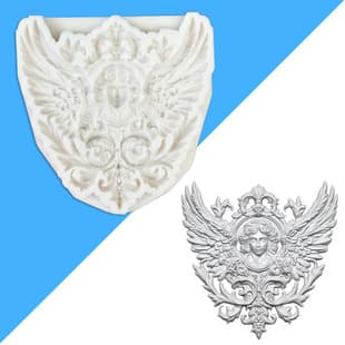 New Angel Wings Fondant Silicone Mold Cake Decoration Chocolate Baking Mold