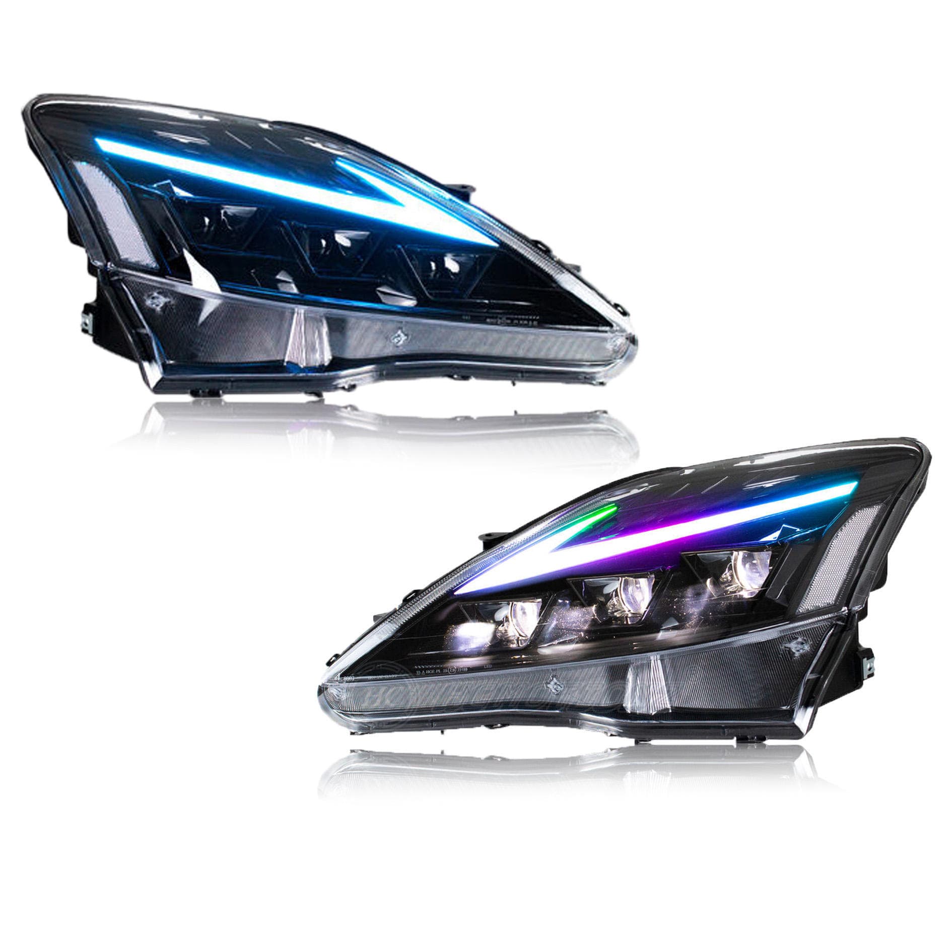Suitable for Lexus Is 250 300 350 06-12 Rgb Modified Led Headlight Assembly