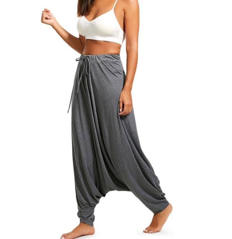 2020 Amazon ebay foreign trade European and American style casual loose hippie balloon pants dropped harem pants