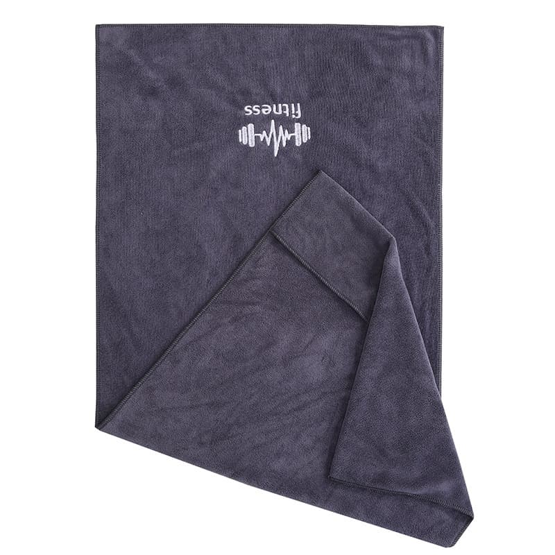 Wholesale Cross-border Gym Towel Sports Towel with Pocket Multifunctional Quick-Dry Towel Fitness Equipment Sweat-Absorbent Pad Towel