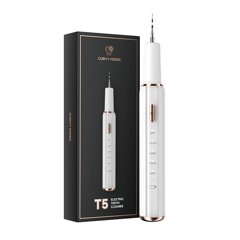 Cross-border wholesale electric ultrasonic tooth cleaner, convenient and long-lasting sterilization tooth rinser, Yue'er Wanwan tooth cleaner