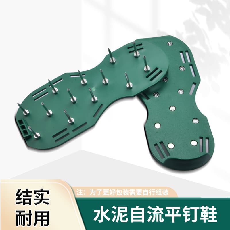 Garden Grass Aerator 4CM Nails Lawn Shoes Inflatable Soil Loosening Shoes Self-Leveling Garden Tool