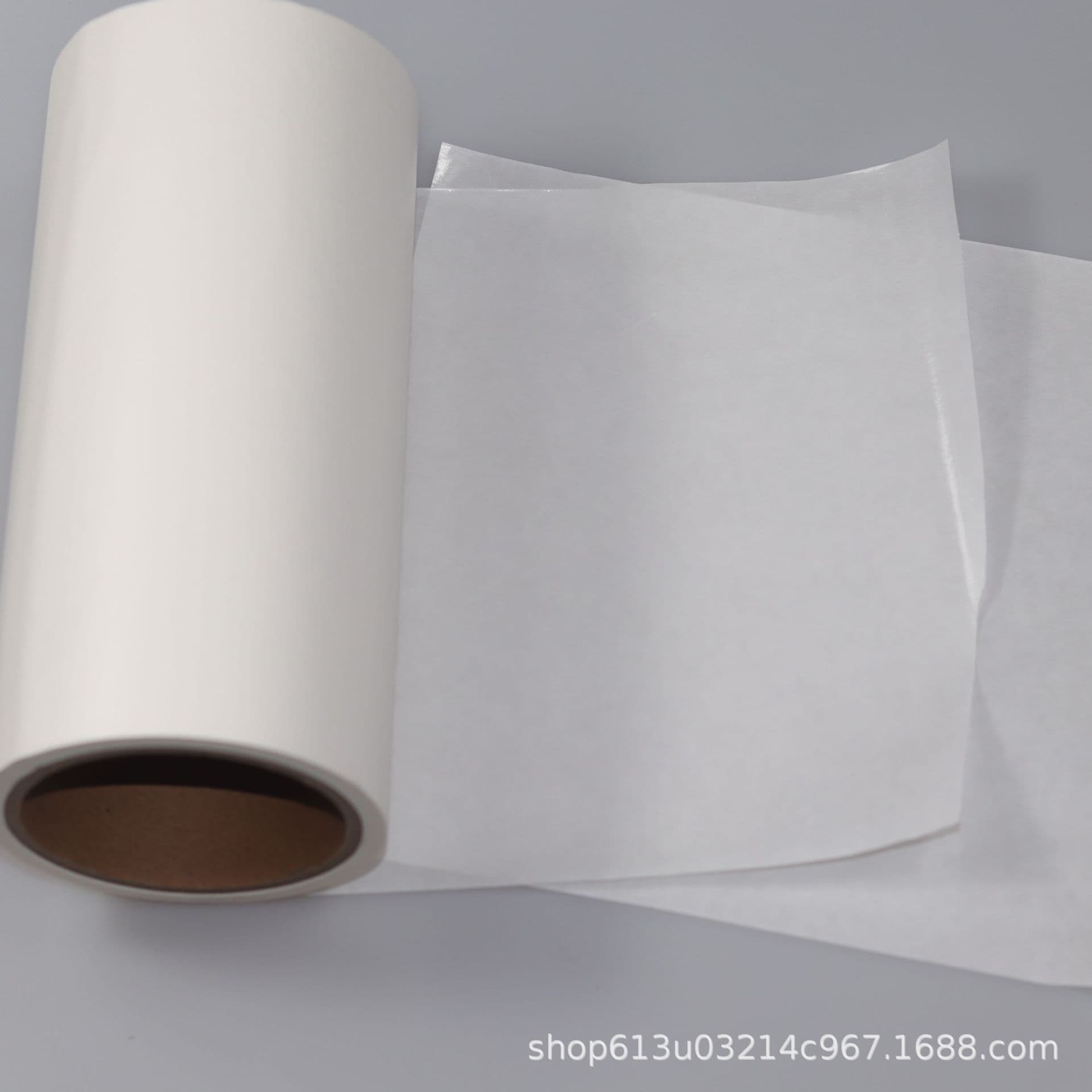 40g white glassine 2-5g release force single silicone release paper plaster backing paper die-cutting anti-adhesive silicone paper roll