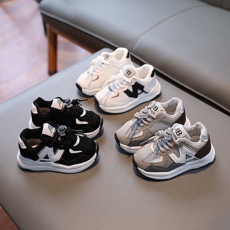 Children's Spring/Autumn New Style Sports Shoes, Boys Mesh Shoes, Girls Baby Soft Sole Running