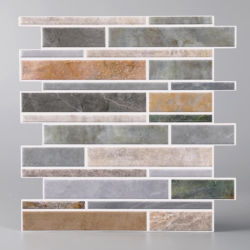 New Material 3D Faux Brick Wallpaper Self-Adhesive Thickened Kitchen Sink Bathroom Wall Decoration for Home