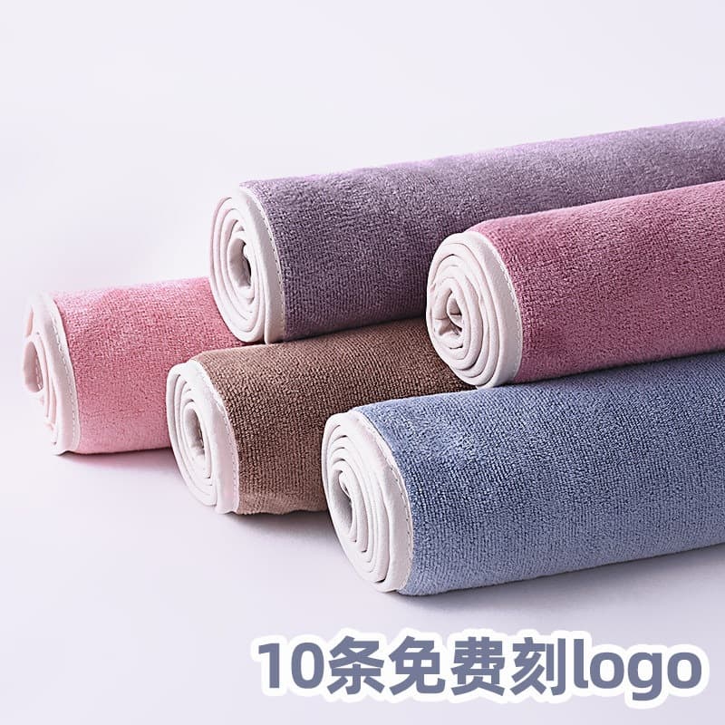 Beauty salon towel skin management head towel chest towel pillow towel non-cotton edged customizable logo F^