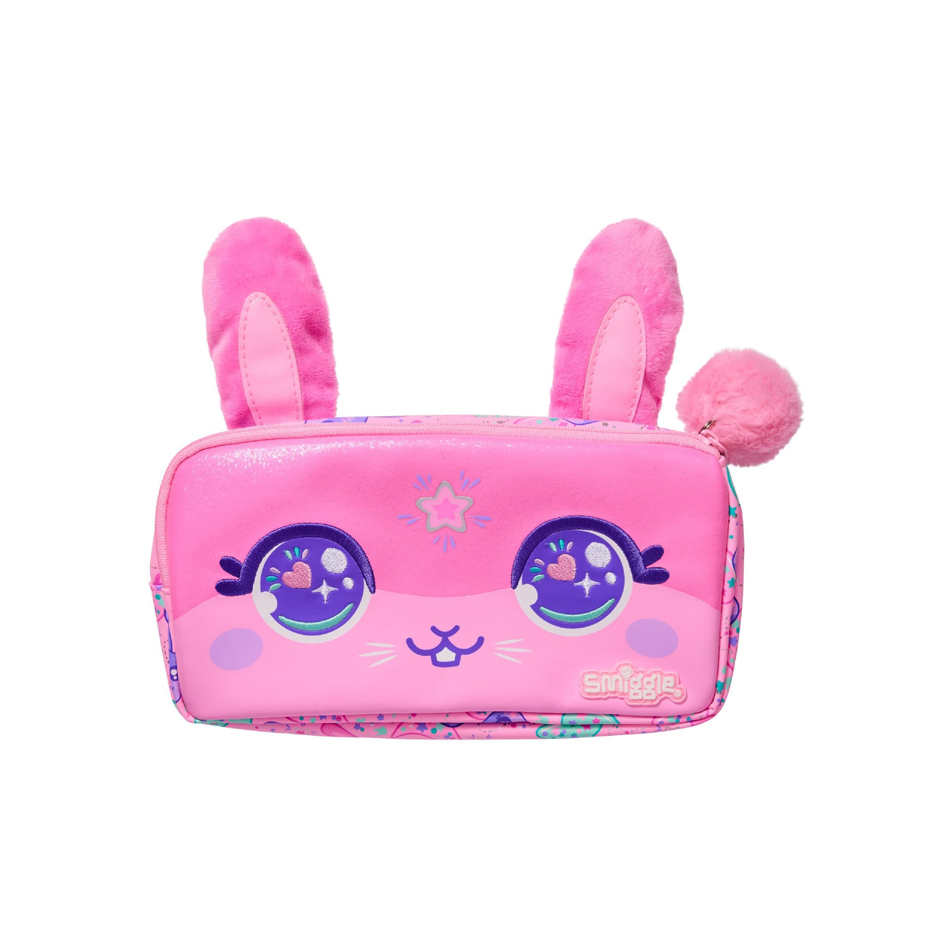 Australian Smiggle Pencil Case Student Stationery Bag Large Capacity Pencil Pouch Cartoon Stationery Bag for Primary and Middle School Students and Children