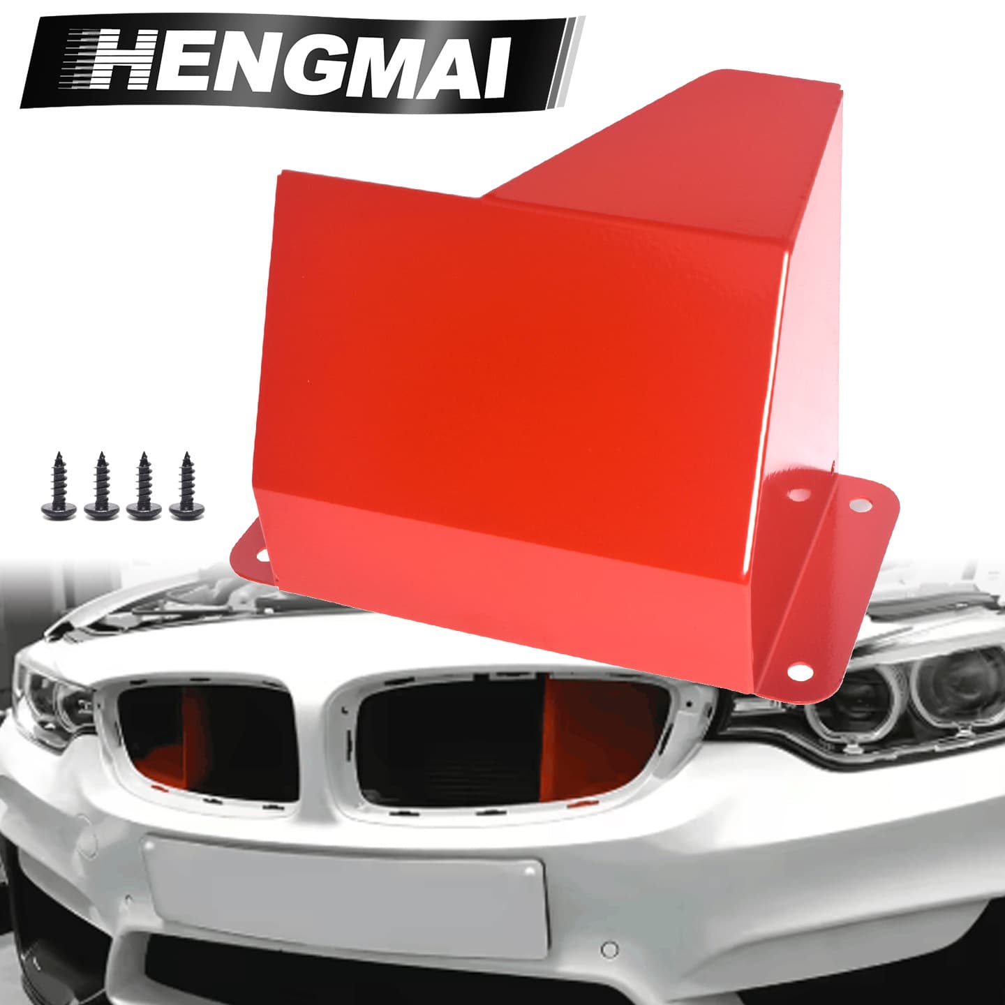 Suitable for BMW F20 F22 F30 F33 F87 F80 M2 M3 M4 modified aluminum alloy air intake air deflector