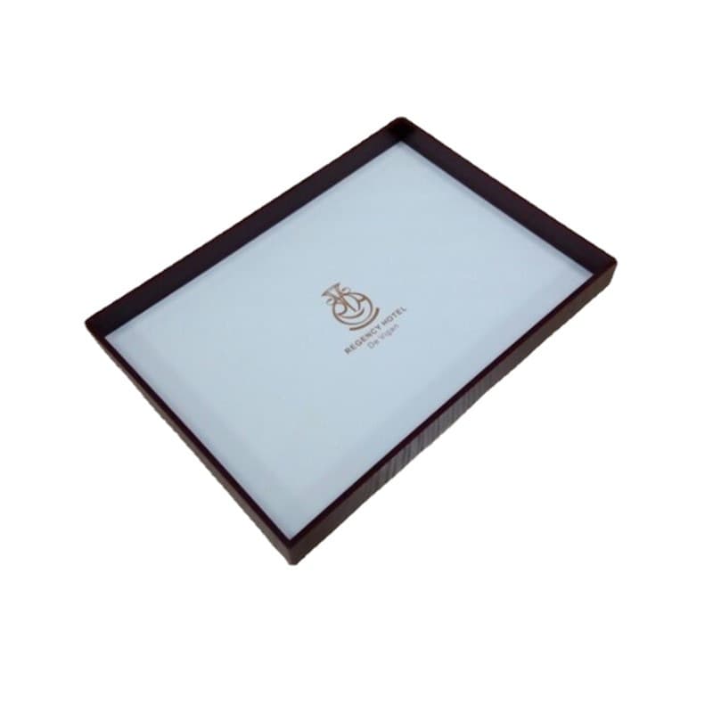 Acrylic Hotel Supplies Tea Tray Semi-Transparent Acrylic Towel Holder