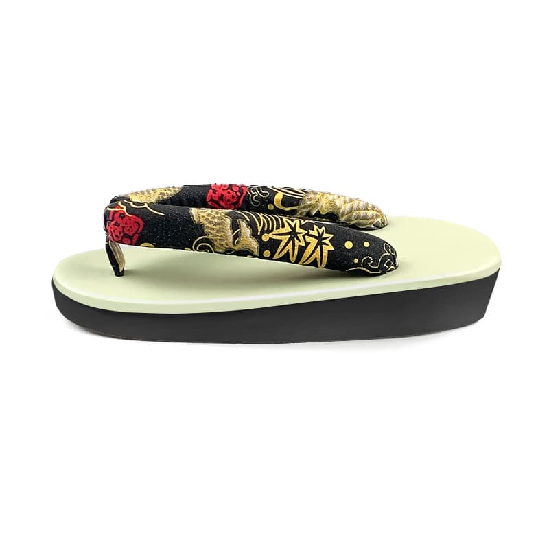 Japanese Soft-Soled Clogs Original Cos Sandals Wedge-Heeled Wooden Clogs Special for Dancers High-Heeled Flip-Flops Geisha Wooden Clogs