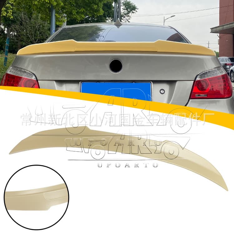 Rear Spoiler for 2004-2010 BMW 5 Series E60 PSM Style, Factory Direct, In Stock, Wholesale