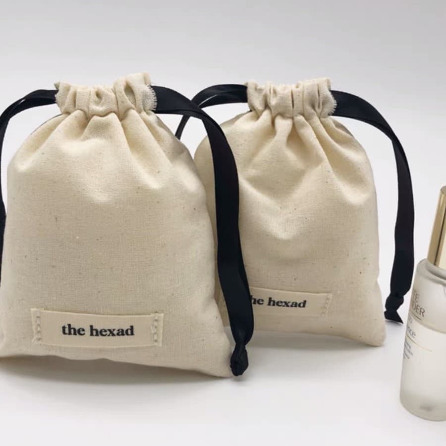Professional Custom Canvas Drawstring Pouch, Cotton Creative Toy Gift Storage Bag with Logo Printing