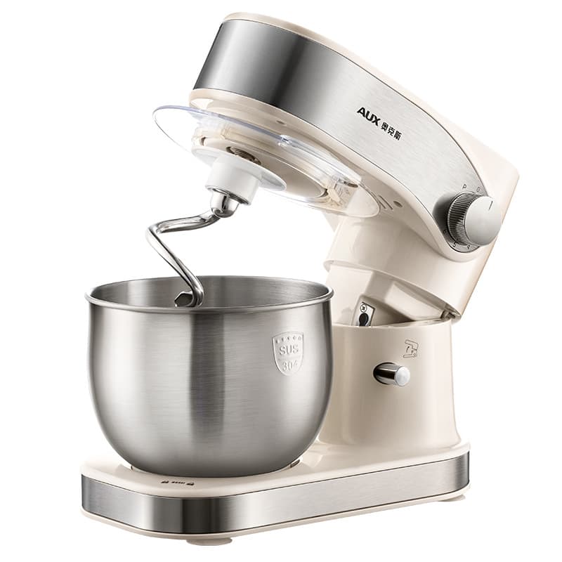 AUX Kitchen Stand Mixer Home Multi-functional Automatic Compact Dough Kneader Egg Whisk Cream Mixer New Model
