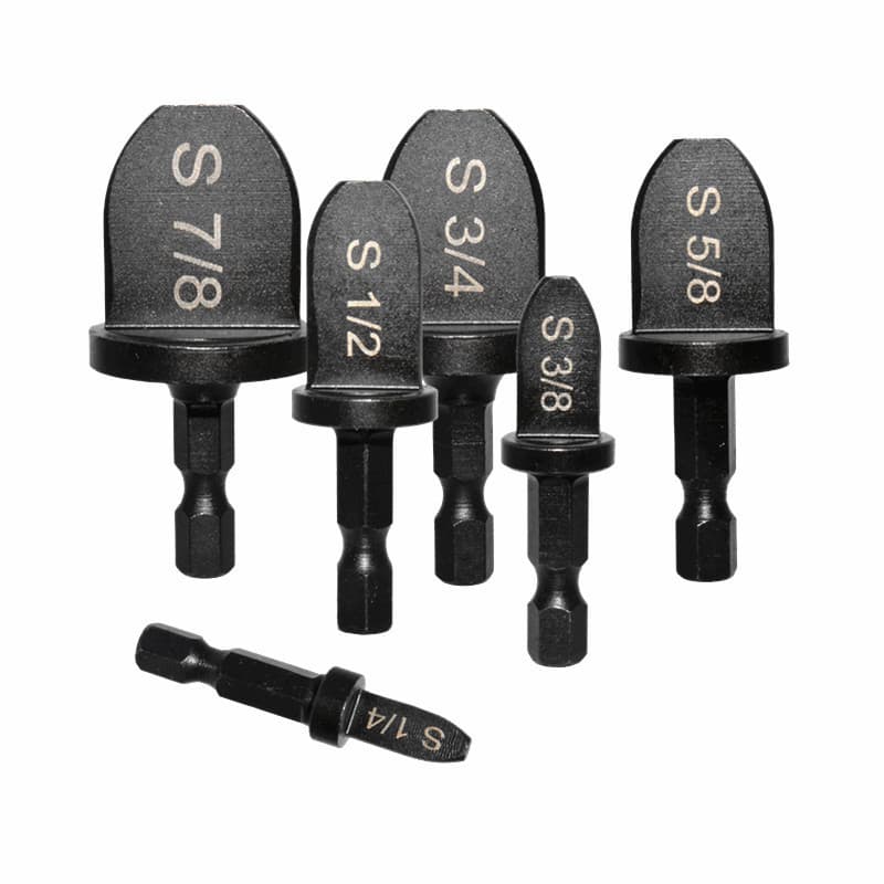 6-Piece Triangular Handle Tube Expander Set Black Imperial Tube Expander Air Conditioning Copper Tube Expanding Tool Copper Tube Flaring Tool