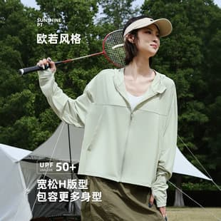 Sun Protection Jacket for Women, 2026 New Summer Outdoor Sports UV Protection Coat, Ice Silk Plus Size Sunscreen Jacket