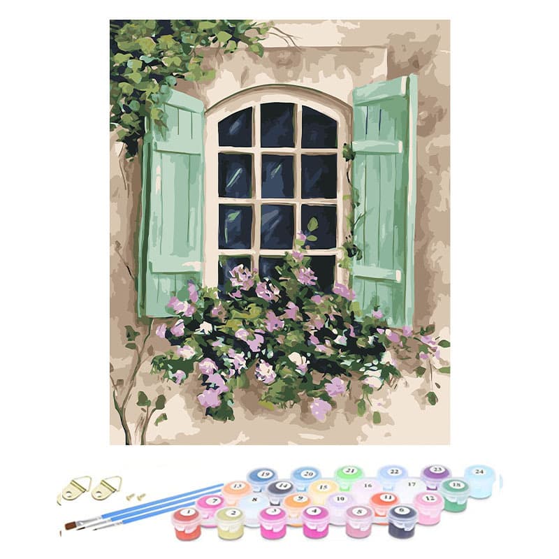 40 * 50CM Amazon DIY Digital Oil Painting Wholesale YCSH Painted Handmade Color Filling Painting Acrylic Handmade Painting