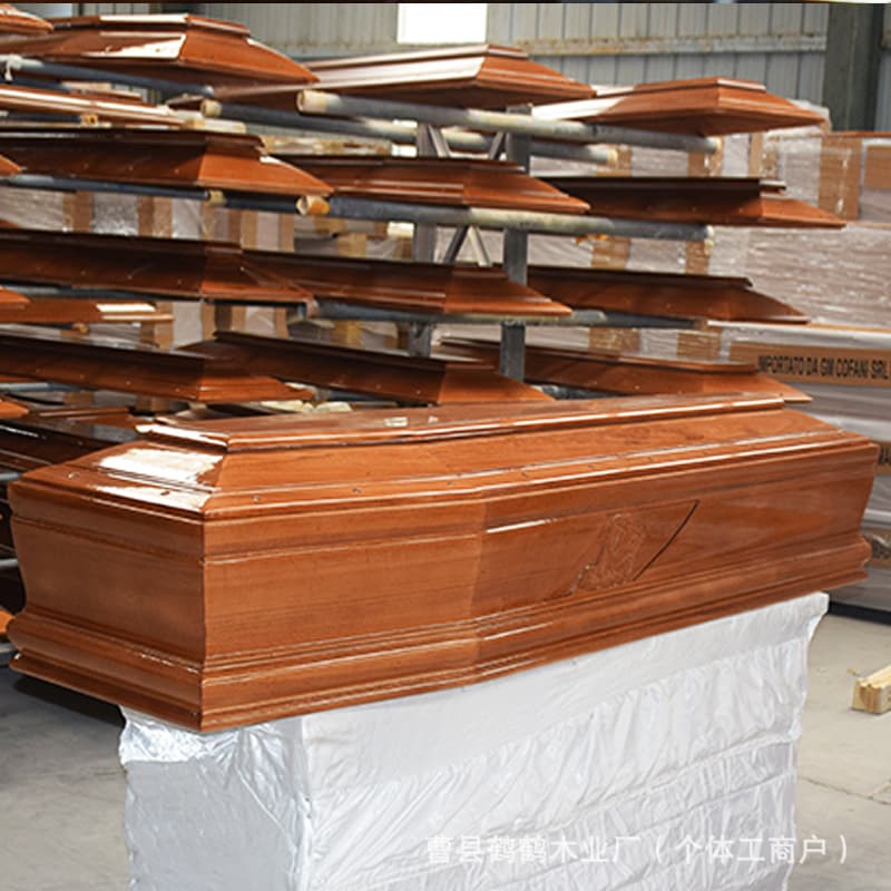 European-style wooden coffins, solid wood coffins, funeral supplies, paulownia wood American-style coffins, solid wood European-style coffins, wholesale coffins.