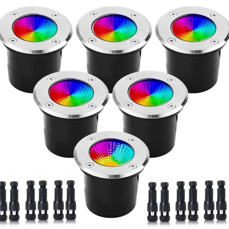 Outdoor Lawn Lamp Modern Minimalist Style LED Lighting Fixture For Yard Garden Illumination