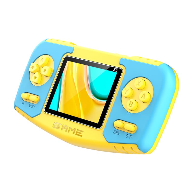 New S2 Handheld Game Console Retro Nostalgic Mini Game for Kids Two-Player Battle 520 Games Connect to TV