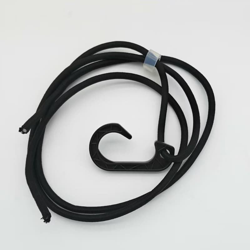 Pull-along accessory rope for shopping cart, grocery cart, small cart, hand cart accessories rope with hook