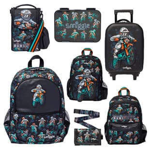 Australian Smiggle Children's Double-Layer Lunch Bag Backpack Waterproof Casual Backpack for Primary School Students