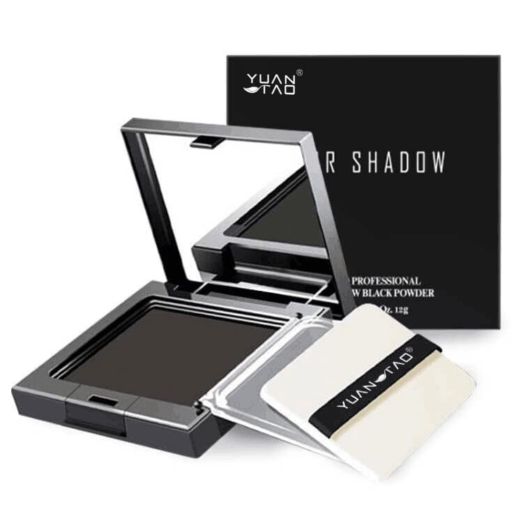 Hairline Shadow Contouring Powder Cake Instant Hair Covering Gray Hair Color Restoration Dense Filling Forehead Hairline Powder
