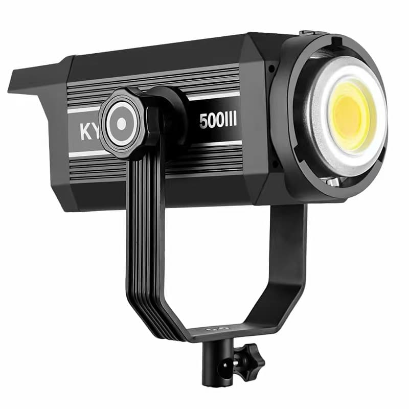 120W/200W/300W Metal LED Video Light for Live Streaming Soft Photography COB Constant Light with Deep Parabolic Reflector and Stand