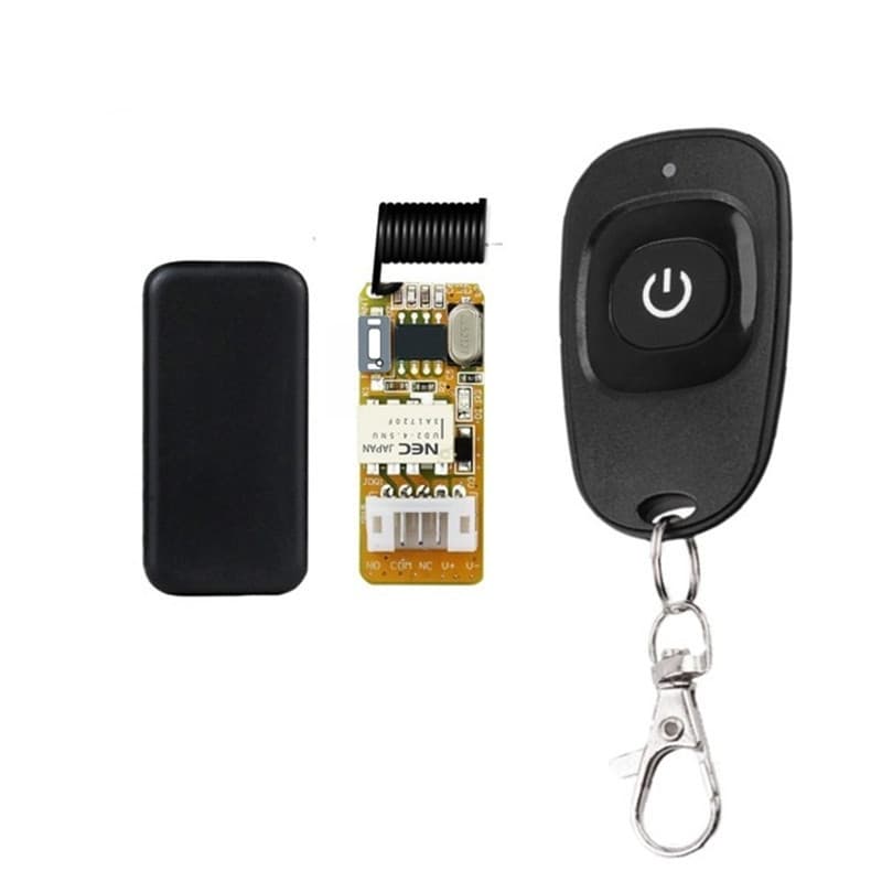 Small Relay Remote Switch Wireless Control DC5-12V Motor Remote Controller LED Light Strip Mini Contact Point Low Power Consumption