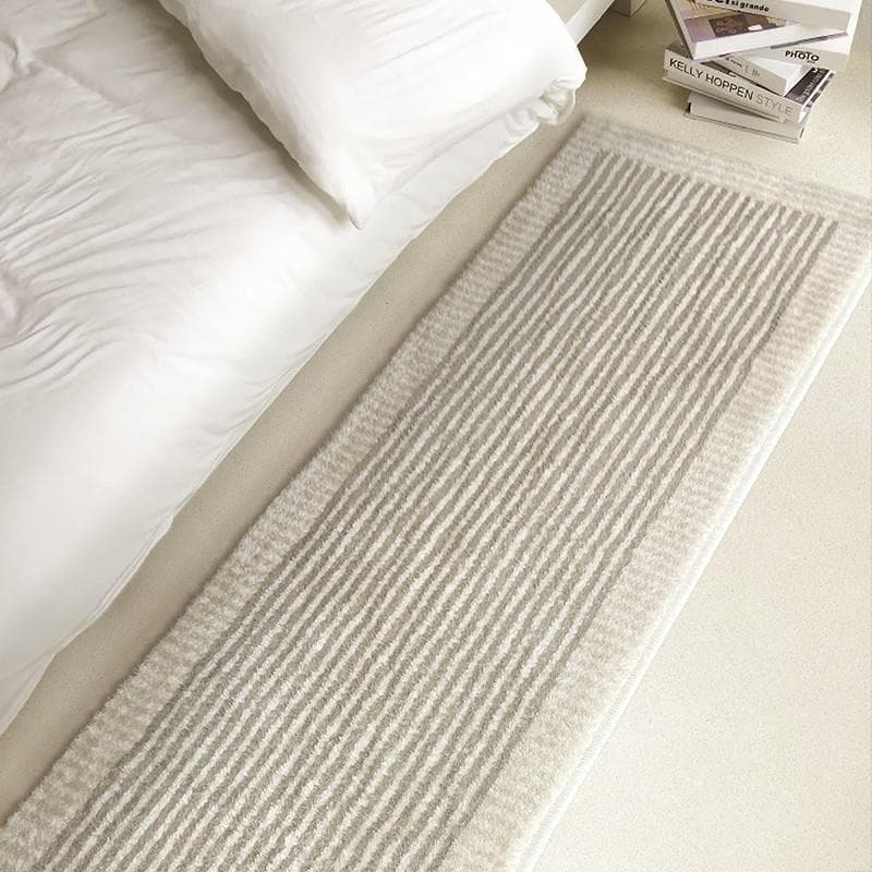 Ins Style Bedroom Bedside Thickened Rug Tatami Bay Window Full Coverage Long Strip Floor Mat Carpet Area Rug