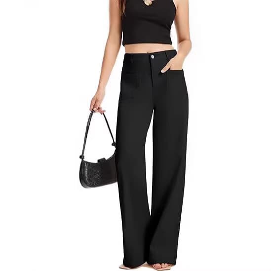 European and American 2025 new products Amazon cross-border foreign trade summer casual slimming jeans for women slim-fitting butt-lifting trousers for women
