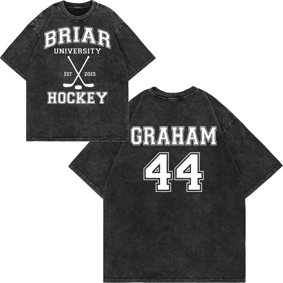 100% Cotton Vintage Washed TV Off Campus Graham 44 22 T-Shirt