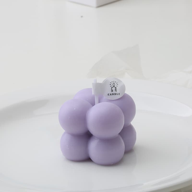 Mini Cube Scented Candle Creative Ins Style Stress Relief Decoration Cross-Border Hot Selling Gift Stock Wholesale
