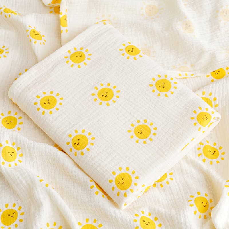 Baby Muslin Swaddle Blanket Gauze Wrap Pure Cotton Swaddle Newborn Burp Cloth Infant