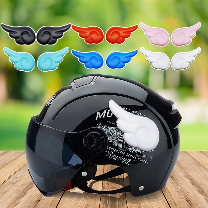 Angel Wing Motorcycle Helmet Decoration Electric Vehicle Accessories South America Southeast Asia North America Middle East