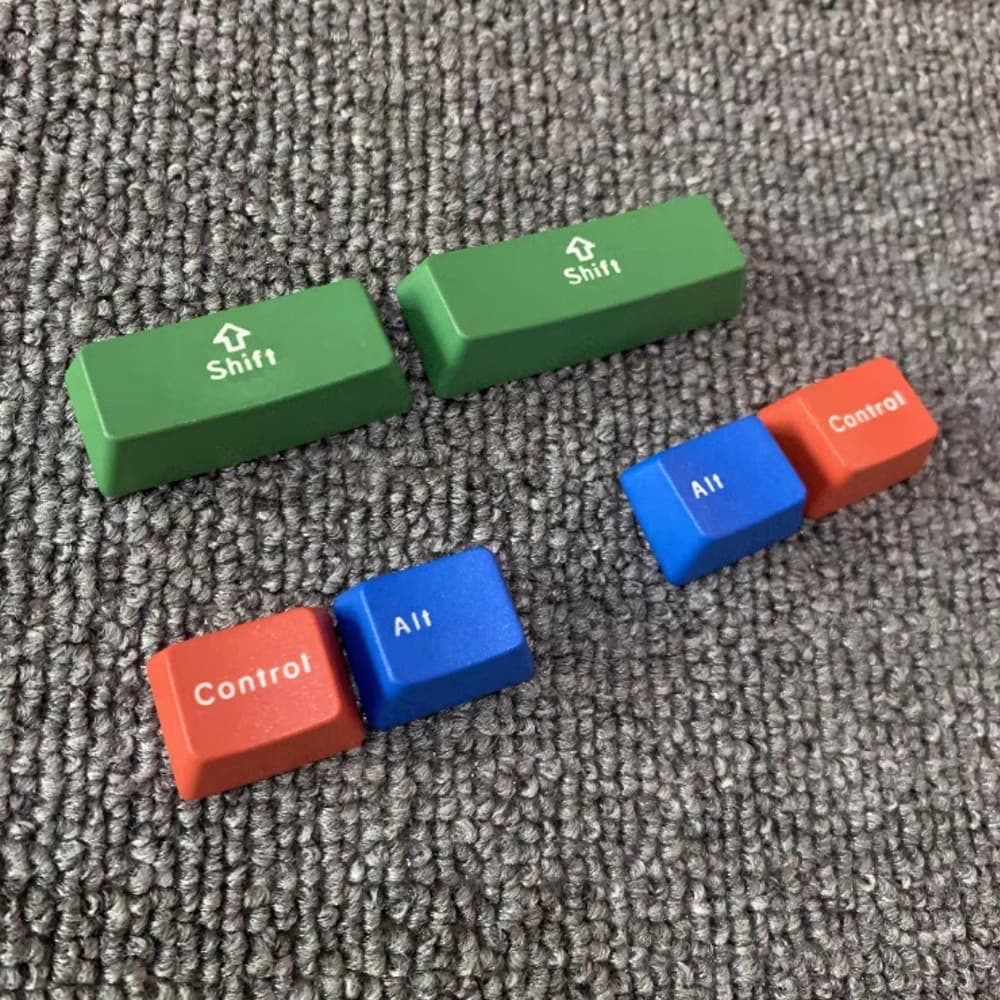 Set of 6 Colorful Custom Mechanical Keyboard Keycaps