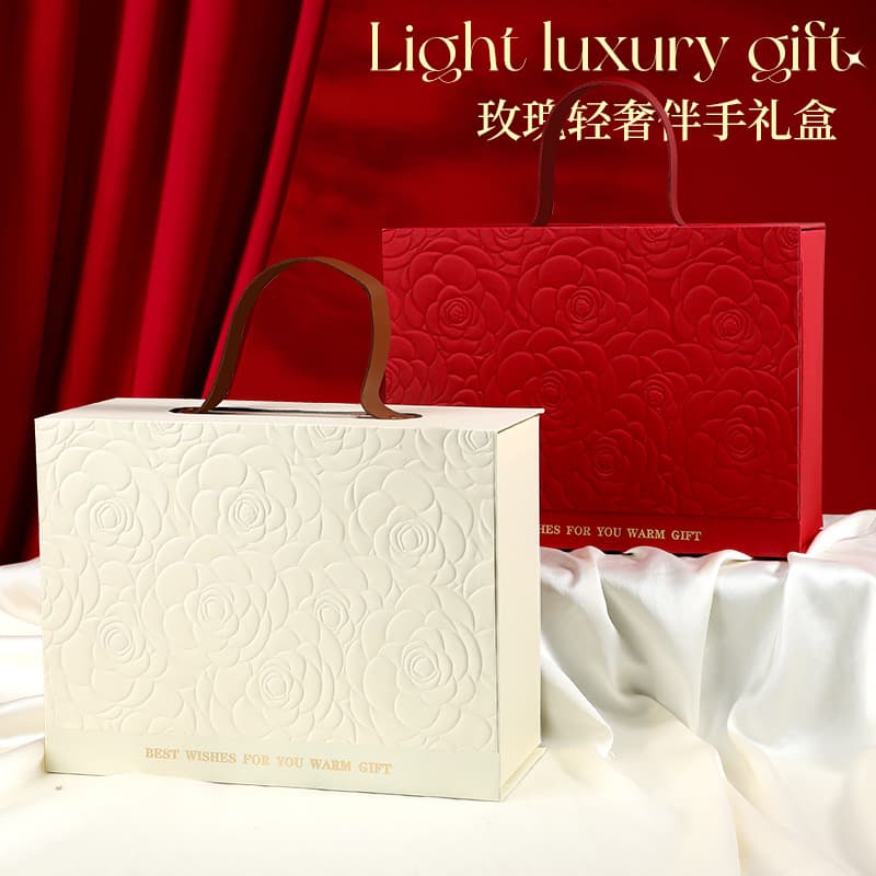 Blossom Luxury Gift Box Set Wholesale Stock Premium Gift Box Handbag Beauty Packaging Box Empty Gift Box
