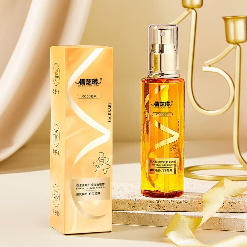 Perfume Smooth Hair Oil Spray, Improves Dryness and Frizz, One Spray for Smoothness, No-Rinse Anti-Static Spray Wholesale