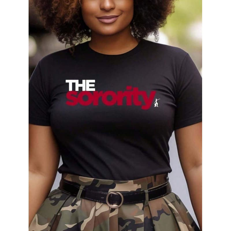Cross-border exclusive pure cotton Delta Sigma Theta, Fortitude Figure, Woman Grap