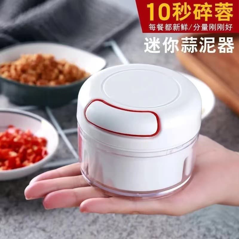 Home Garlic Press Masher Puller Kitchen Press Chopper Small Mini Effort-saving Manual Garlic Grinder
