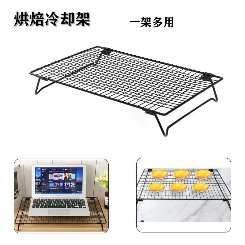 Cross-border bread cooling rack, folding square barbecue rack