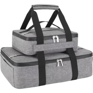 Insulated Lunch Bag, Lunch Box Handbag, Lunch Carrier for Students and Office Workers, Double-Layer Thickened Waterproof Aluminum Foil Lunch Box Bag