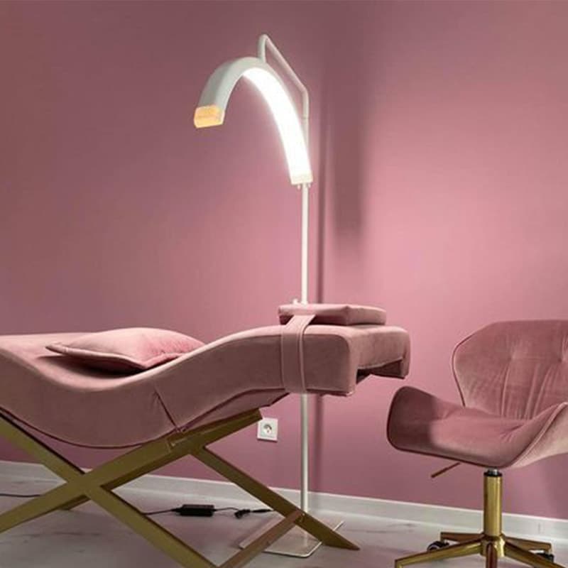 Cross-border Direct Supply 28-inch Beauty Lamp U-shaped Half-moon Light for Beauty Salon Work, Nail Art, Eyebrow Tattoo, and Eyelash Extensions
