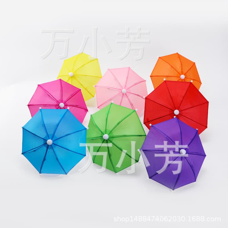 Motorcycle Mini Umbrella Toy: Decorative Ultra-small Umbrella, Photography Prop Umbrella, Baby Cartoon Small Umbrella, Solid Color Frame Umbrella