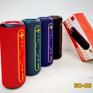Factory Direct BO-06 Bluetooth Speaker Subwoofer Outdoor Audio Wireless Portable Dual-Speaker Handle Speaker