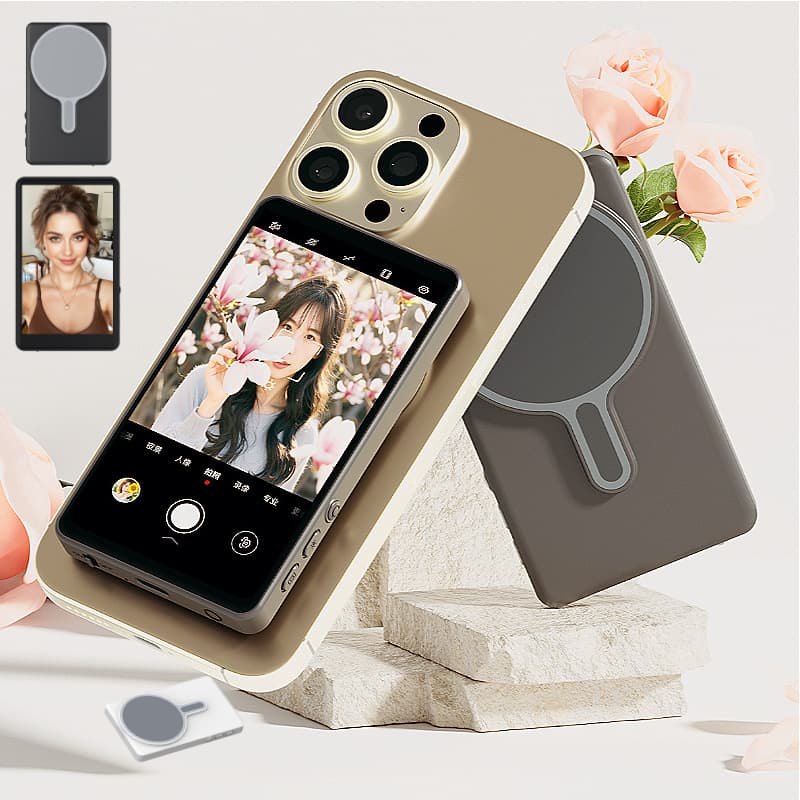 Phone Bluetooth Selfie Remote - Universal Wireless Controller for Live Streaming/Photos