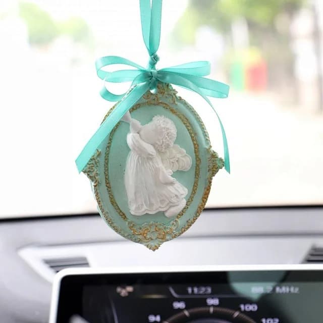 Angel Baby Aromatherapy Gypsum Hanging Ornament Home Decoration Wedding Banquet Souvenir Gift for Friends and Clients Small Gift