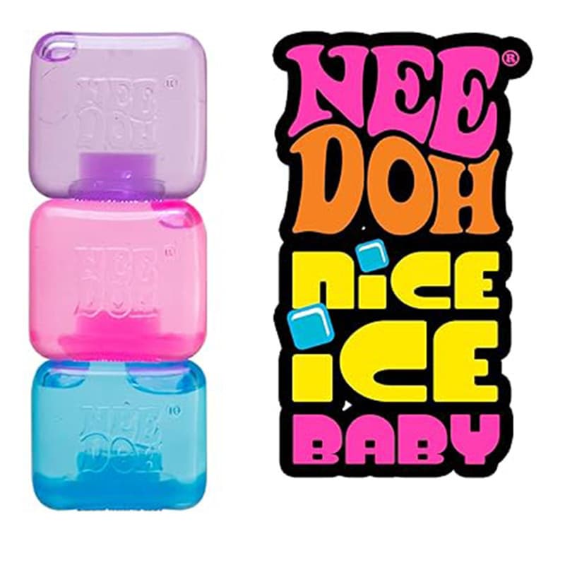 Maltose Ice Cube Squeeze Toy Needoh NiceCube Sensory Stress Relief Squeeze Toy Decompression Fidget Toy